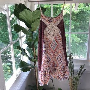 Patterned summer dress